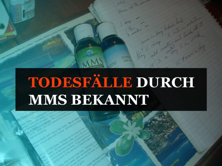 MMS (Miracle Mineral Supplement) bei Herpes, Zoster, Hepatitis C, HIV